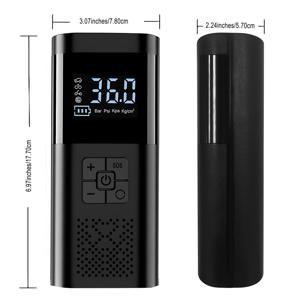 compresseur d'air portable rechargeable 150 PSI- gonflage rapide