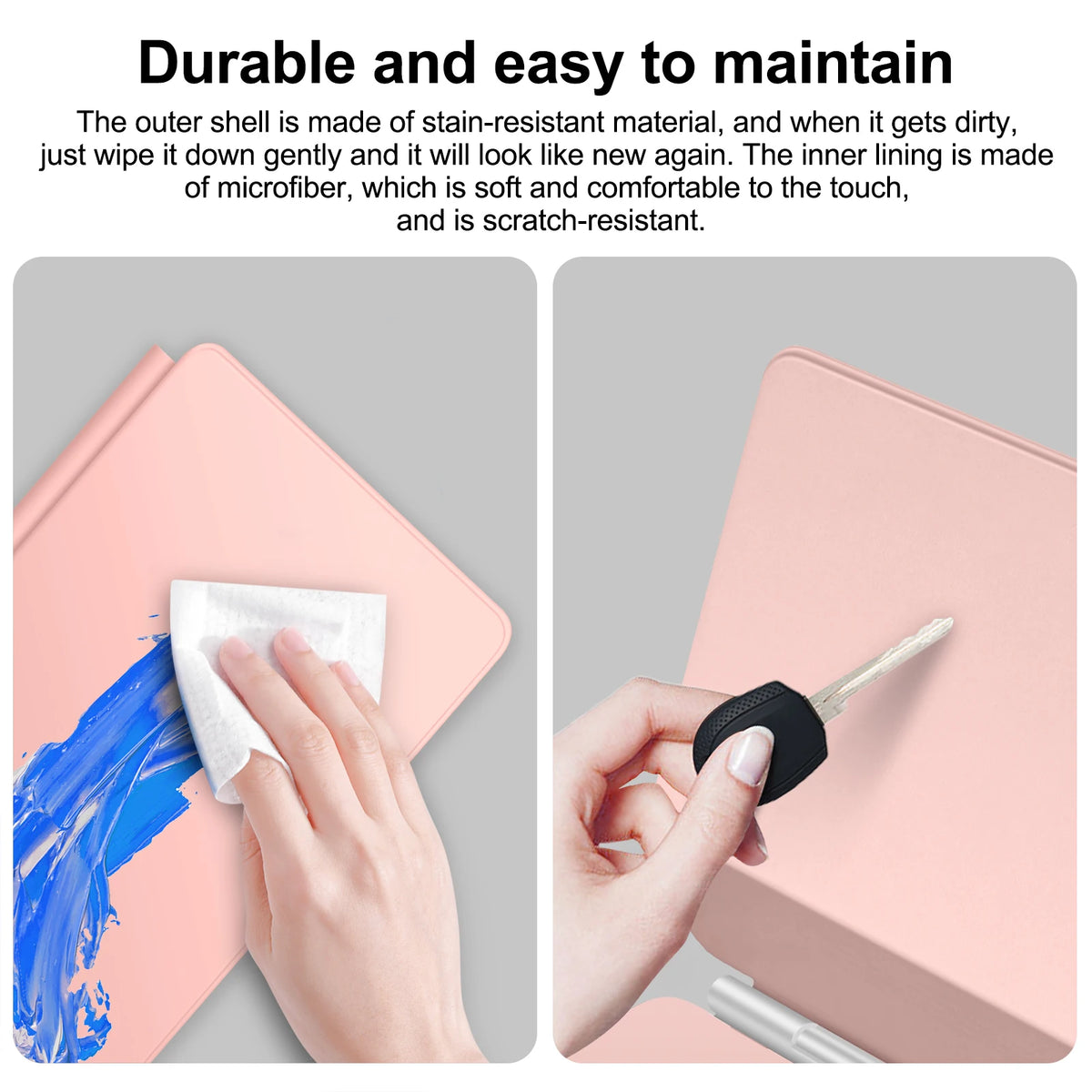 GOOJODOQ Magic Keyboard for iPad Pro 11 Inch 4th/3rd/2nd/1st Gen iPad Air 11 M2 M3 Air 4 Air 5 Floating Stand Bluetooth Keyboard
